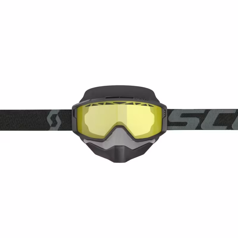 Мотоочки Scott Split OTG Snow Cross, черный/желтый