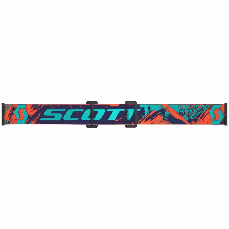 Мотоочки Scott  Primal Snow Cross 278606, голубой/оранжевый