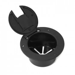 Люк технологический SeaFlo SFCH2-052-03, 130 мм, черный