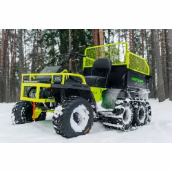 Комплект запчастей для сборки квадробукса Бурлак Росомаха Фермер, желтый