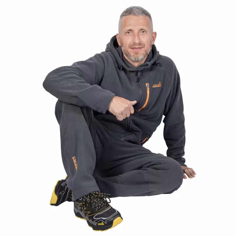 Костюм мужской Norfin Blaze, флис, серый, размер M