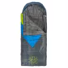 Мешок-одеяло спальный Norfin Atlantis Comfort Plus 350 L, голубой/желтый/серый (до -10°С)