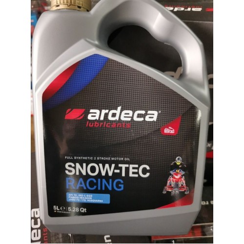 Масло моторное синтетическое для 2Т снегоходов Ardeca Snow-Tec Racing P32031-ARD005, 5 л