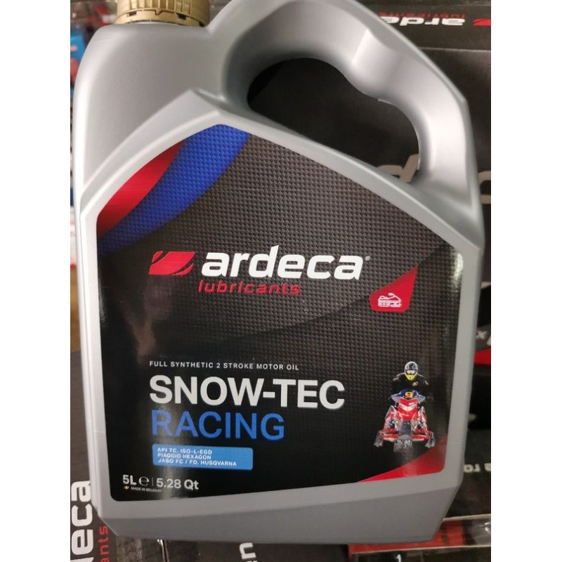 Масло моторное синтетическое для 2Т снегоходов Ardeca Snow-Tec Racing P32031-ARD005, 5 л