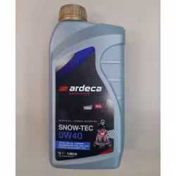 Масло моторное синтетическое для 4Т снегоходов Ardeca Snow-Tec Racing 0W40 P32041-ARD001, 1 л