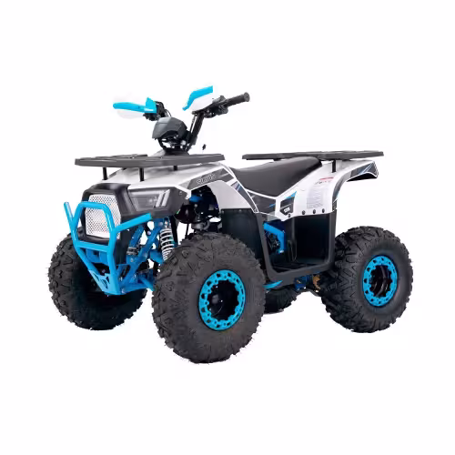 Комплект запчастей для сборки детского квадроцикла Yacota Sirius 125, белый/синий