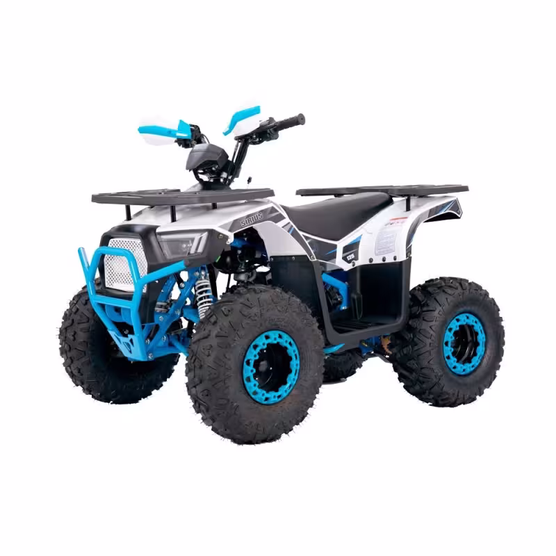 Комплект запчастей для сборки детского квадроцикла Yacota Sirius 125, белый/синий