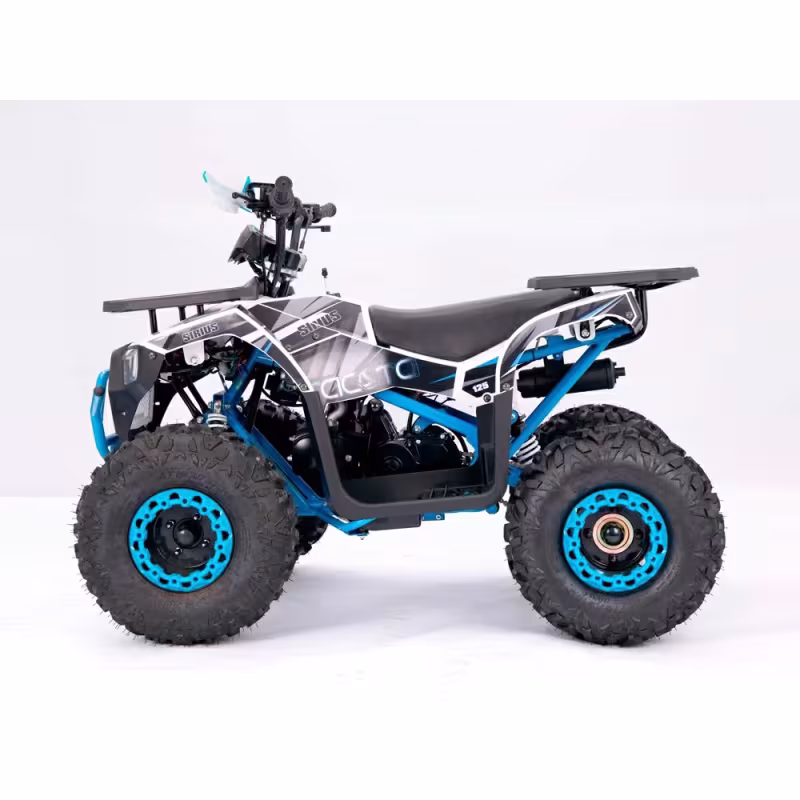 Комплект запчастей для сборки детского квадроцикла Yacota Sirius 125, белый/синий