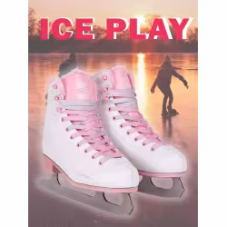 Коньки фигурные Tech Team Ice Play, размер 38