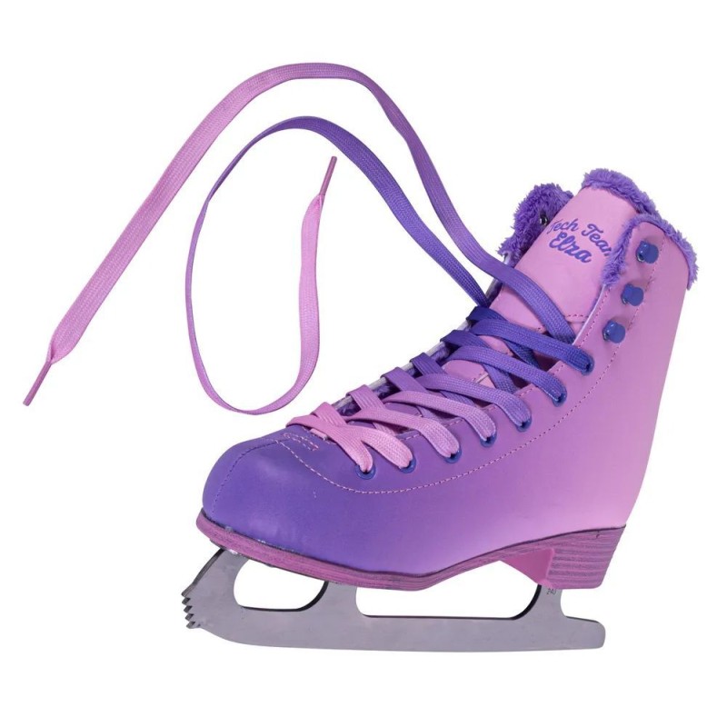 Коньки фигурные Tech Team Elza Violet Sunset, размер 38