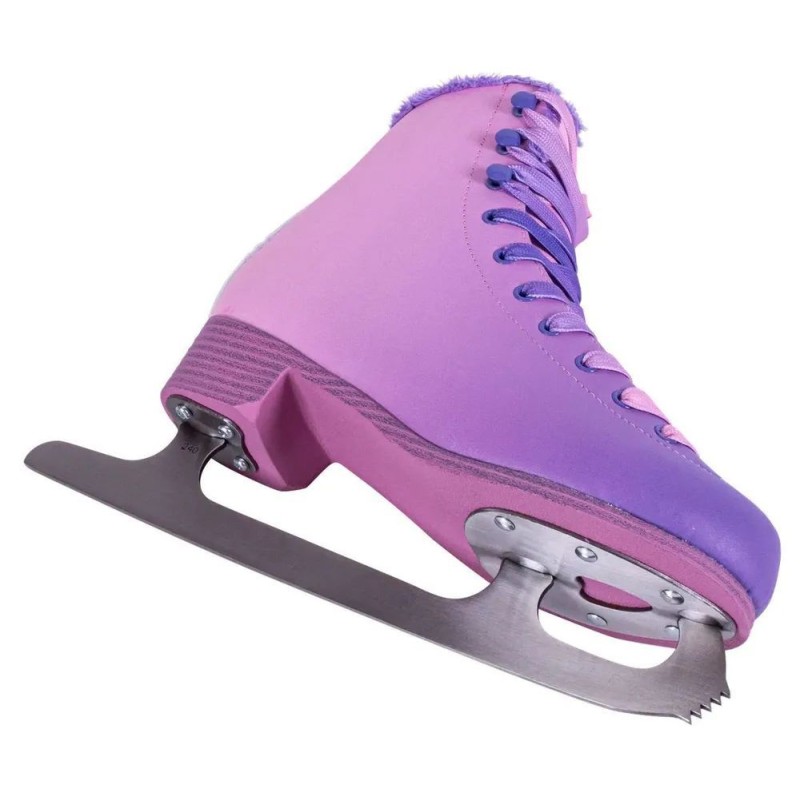 Коньки фигурные Tech Team Elza Violet Sunset, размер 38