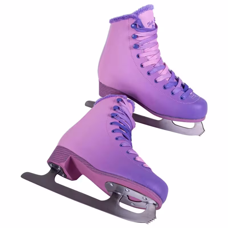 Коньки фигурные Tech Team Elza Violet Sunset, размер 39