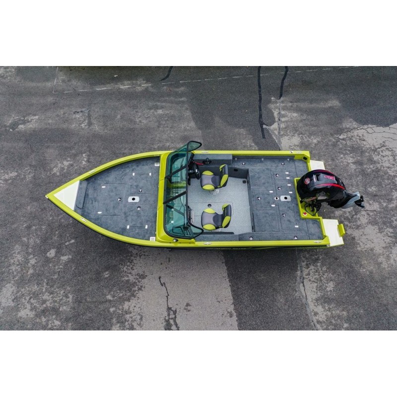 Лодка алюминиевая NorthSilver 585М Fish Sport New (с межконсольным рундуком под спиннинги)