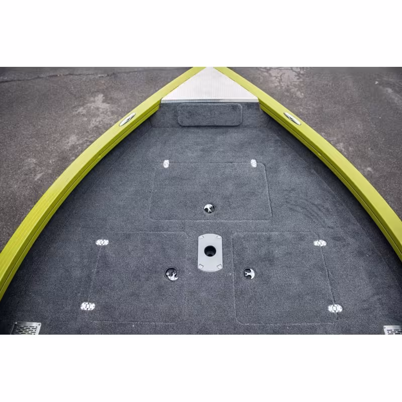 Лодка алюминиевая NorthSilver 585М Fish Sport New (с межконсольным рундуком под спиннинги)