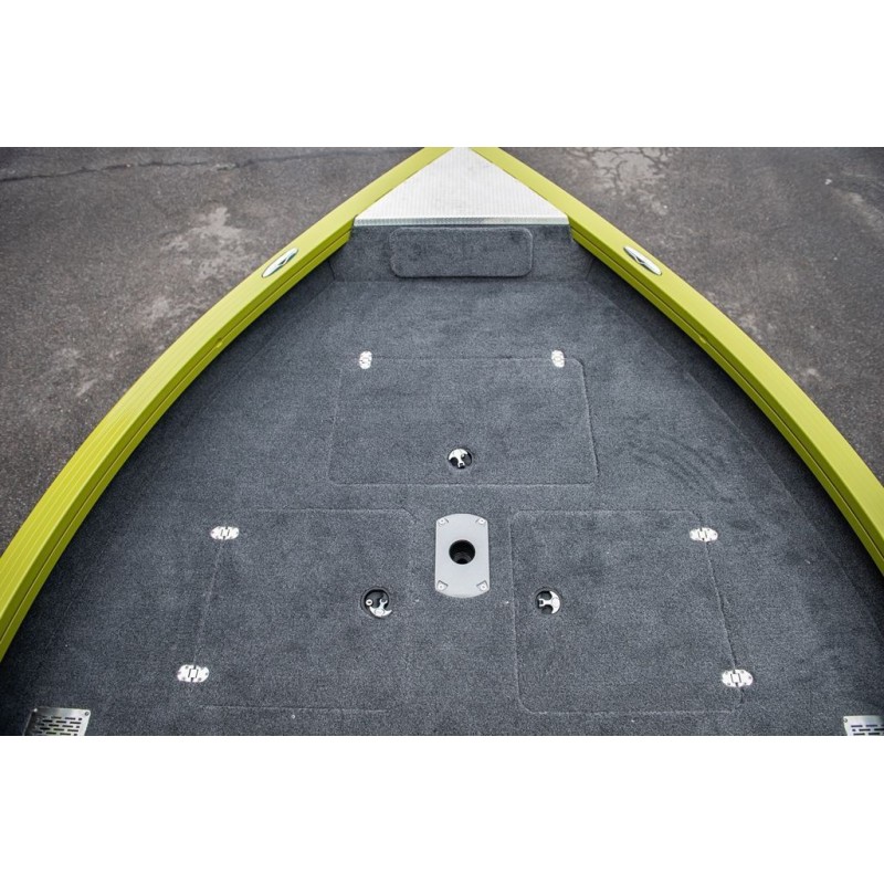 Лодка алюминиевая NorthSilver 585М Fish Sport New (с межконсольным рундуком под спиннинги)