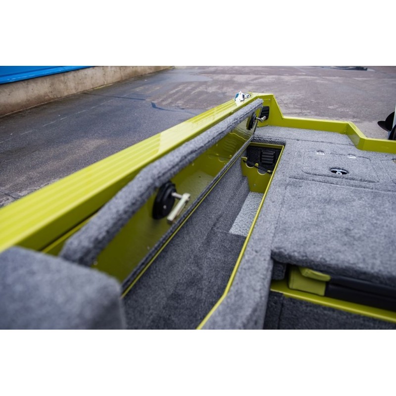 Лодка алюминиевая NorthSilver 585М Fish Sport New (с межконсольным рундуком под спиннинги)