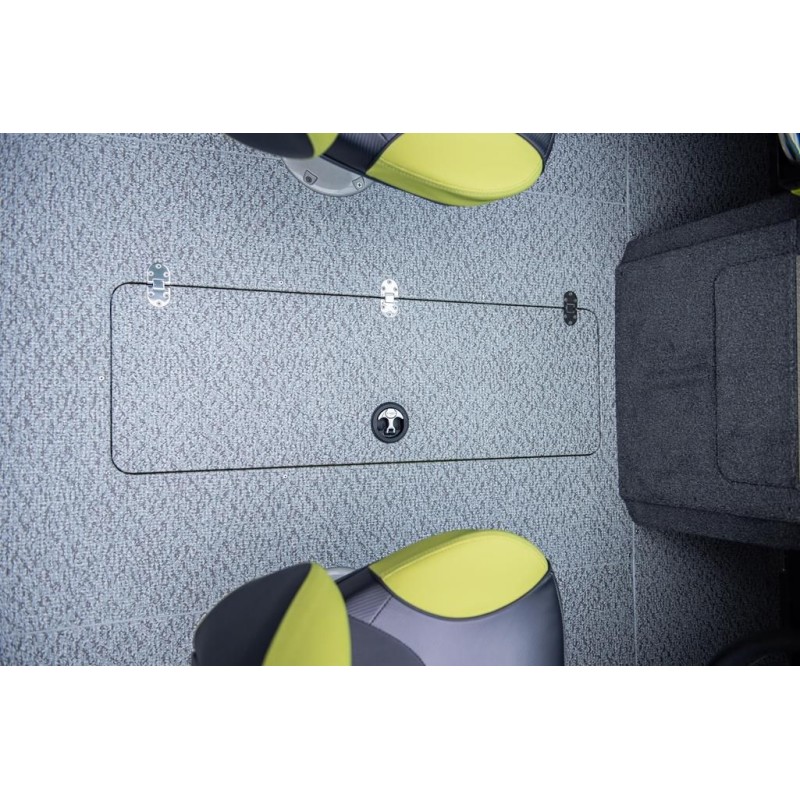 Лодка алюминиевая NorthSilver 585М Fish Sport New (с межконсольным рундуком под спиннинги)