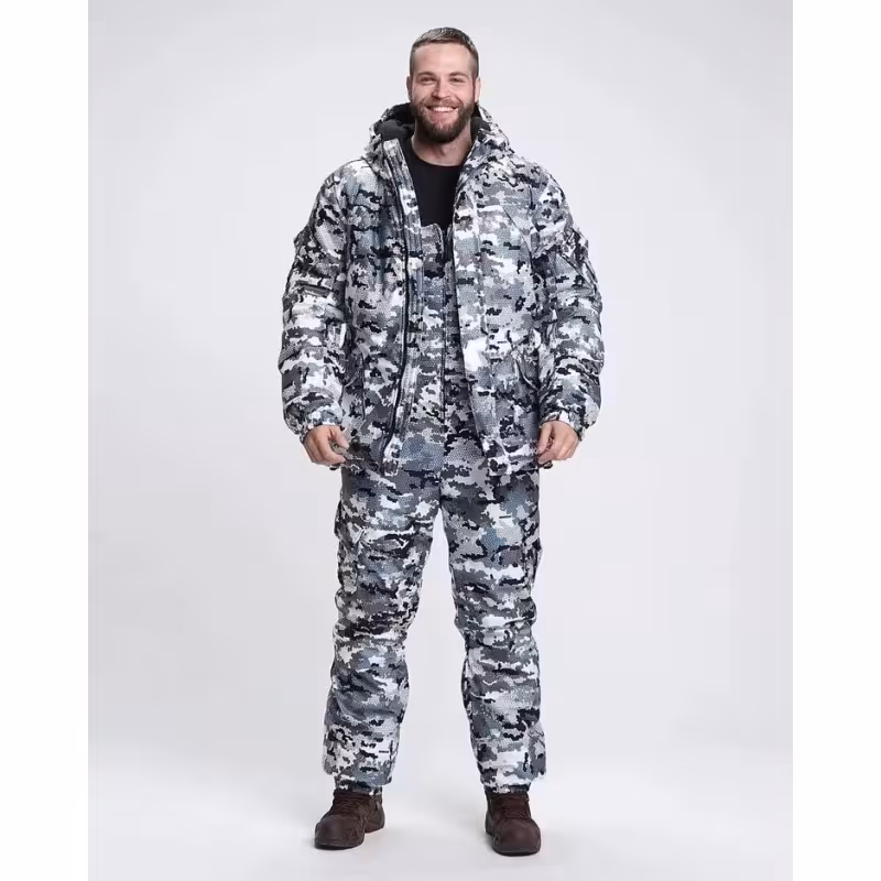 Костюм мужской Triton Gear OneRus Патриот, ткань Алова, белый камуфляж, размер 56-58, 182-188 см