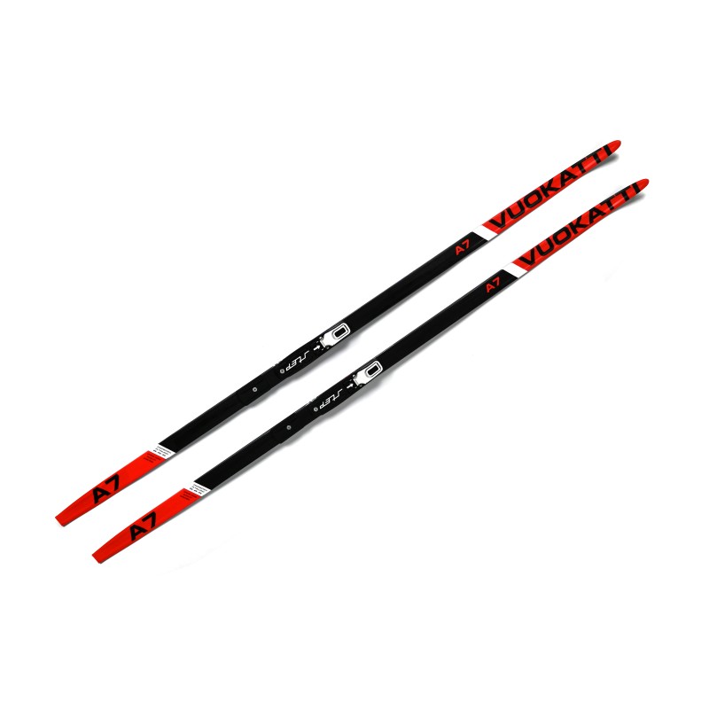 Лыжный комплект Vuokatti 49731 NNN, Step-in (Step), Black/Red (160)