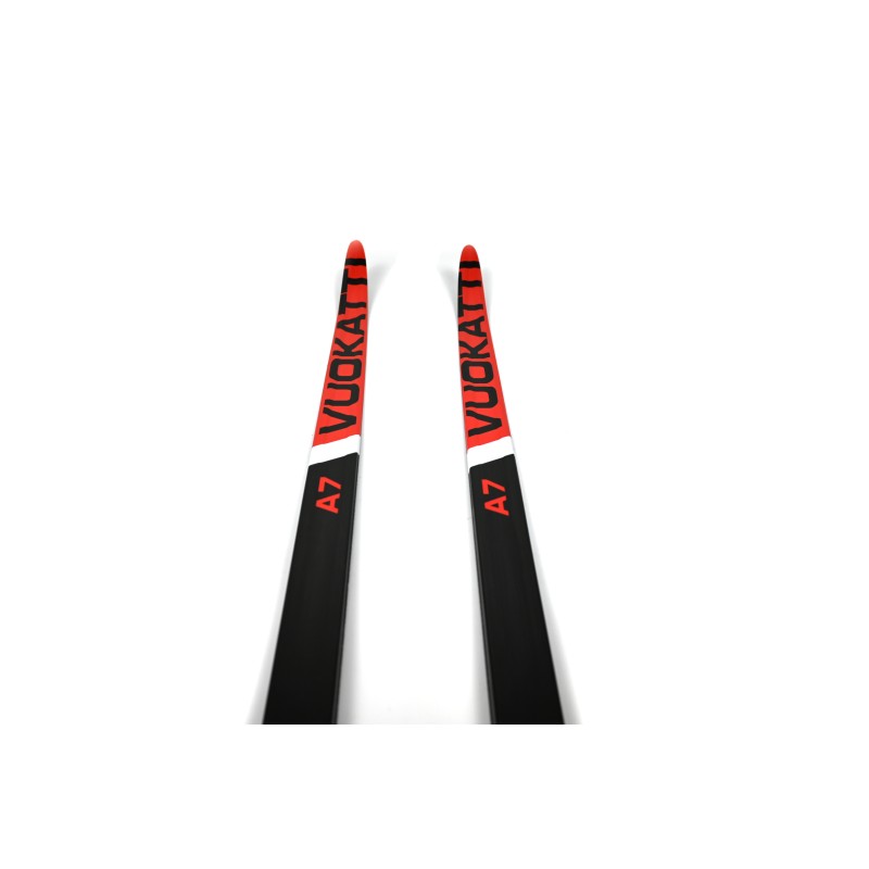 Лыжный комплект Vuokatti 49731 NNN, Step-in (Step), Black/Red (160)
