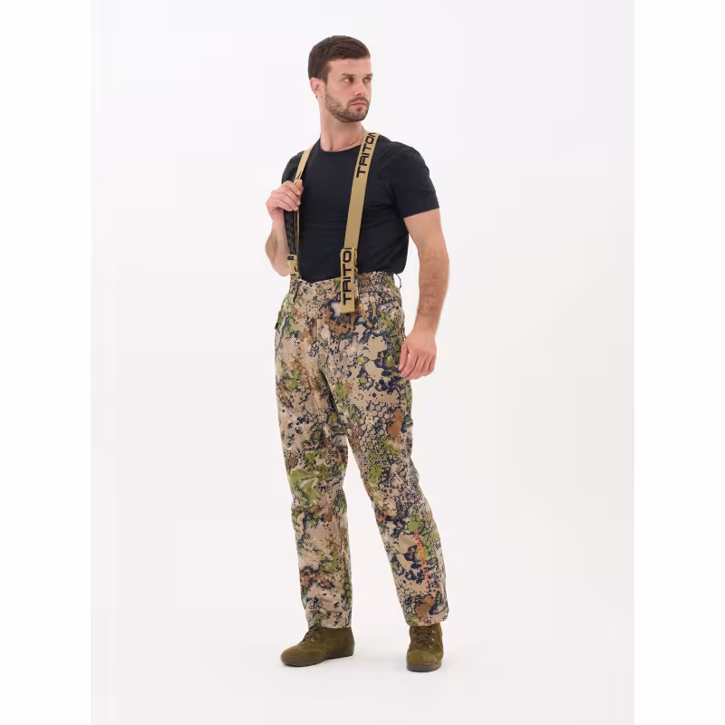 Костюм мужской Triton Gear Тритон Pro-15, ткань Вельбоа, зеленый камуфляж, размер 44-46 (S), 170-176 см