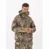 Костюм мужской Triton Gear Тритон Pro-15, ткань Вельбоа, зеленый камуфляж, размер 44-46 (S), 170-176 см