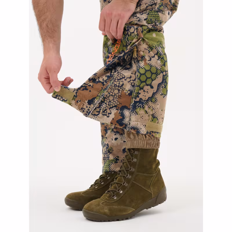 Костюм мужской Triton Gear Тритон Pro-15, ткань Вельбоа, зеленый камуфляж, размер 52-54 (L), 170-176 см