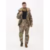 Костюм мужской Triton Gear Тритон Pro-15, ткань Вельбоа, зеленый камуфляж, размер 52-54 (L), 182-188 см