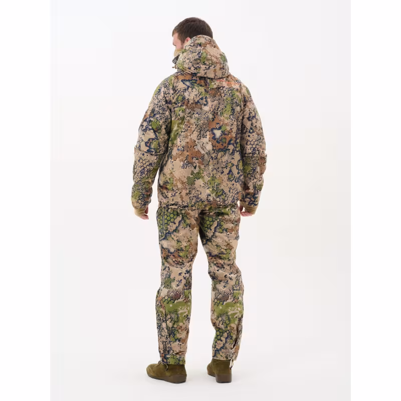 Костюм мужской Triton Gear Тритон Pro-15, ткань Вельбоа, зеленый камуфляж, размер 56-58 (XL), 170-176 см