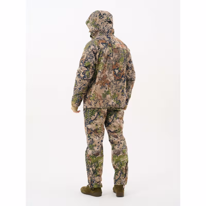 Костюм мужской Triton Gear Тритон Pro-15, ткань Вельбоа, зеленый камуфляж, размер 60-62 (XXL), 170-176 см