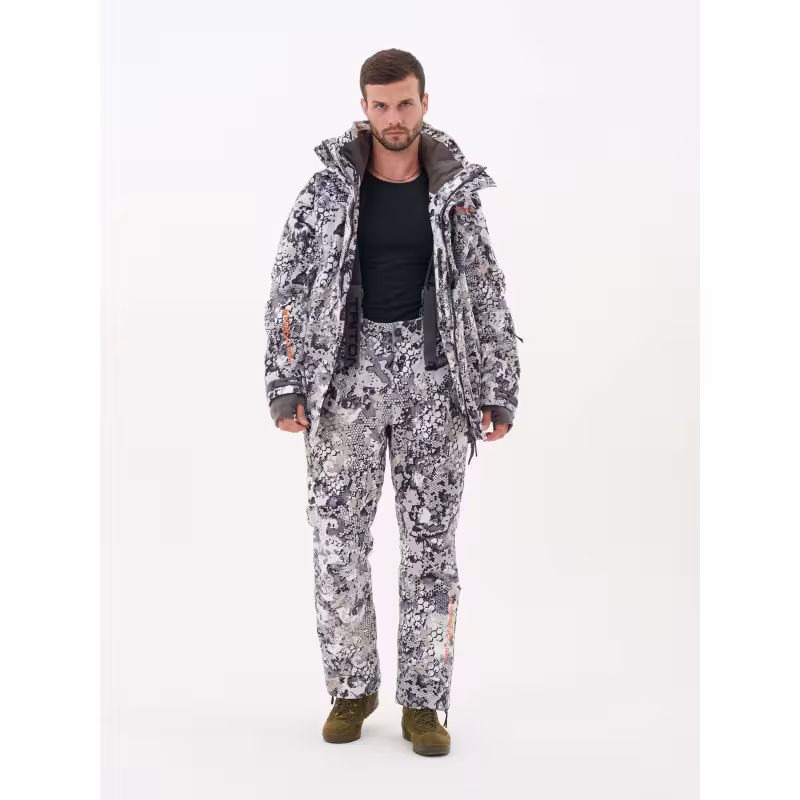 Костюм мужской Triton Gear PRO-15, ткань вельбоа, белый, размер 44-46, 170-176 см