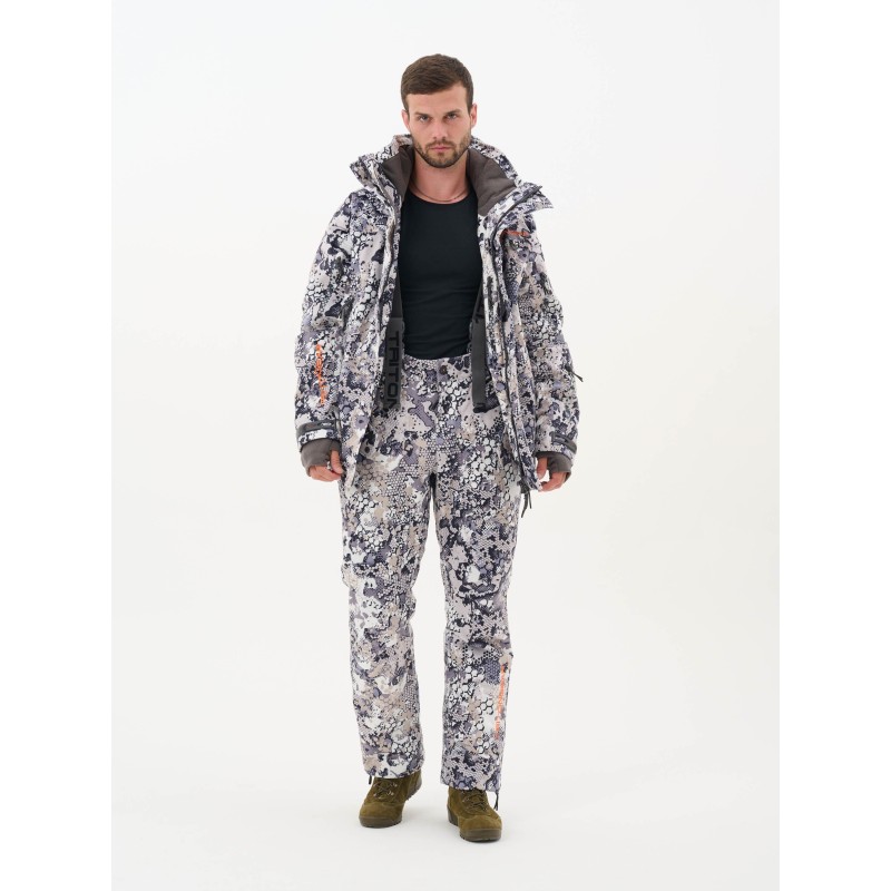 Костюм мужской Triton Gear PRO-15, ткань вельбоа, белый, размер 48-50, 170-176 см