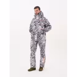 Костюм мужской Triton Gear PRO-15, ткань вельбоа, белый, размер 52-54, 170-176 см