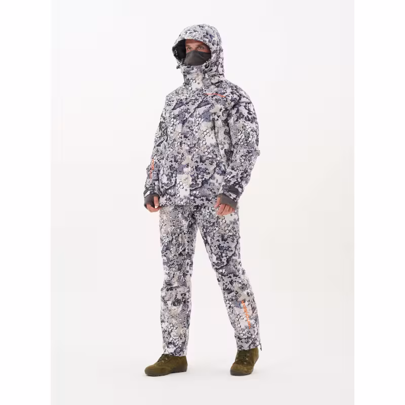 Костюм мужской Triton Gear PRO-15, ткань вельбоа, белый, размер 56-58, 182-188 см