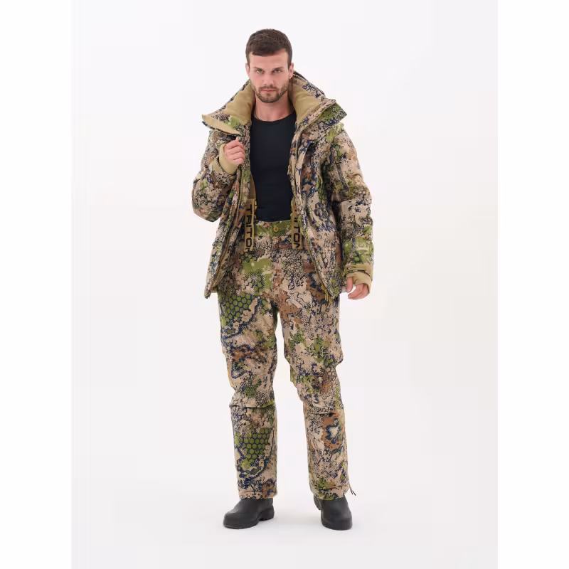 Костюм мужской Triton Gear Pro -45, ткань вельбоа, Forest Green, размер 48-50, 170-176 см