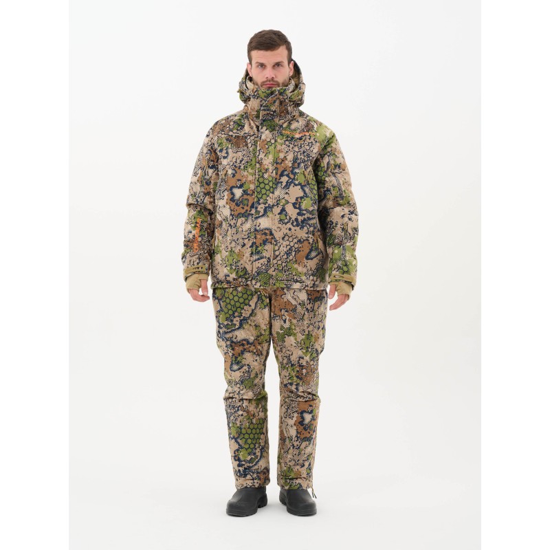 Костюм мужской Triton Gear Pro -45, ткань вельбоа, Forest Green, размер 52-54, 170-176 см