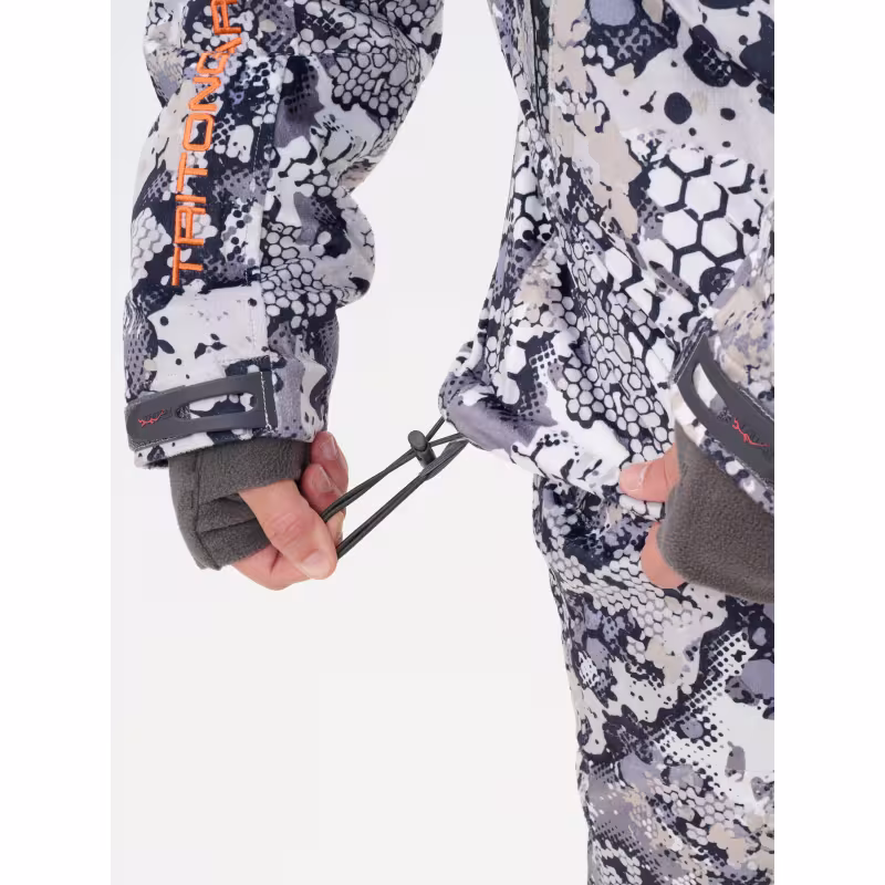 Костюм мужской Triton Gear PRO -45, ткань Вельбоа, белый камуфляж, размер 44-46, 170-176 см