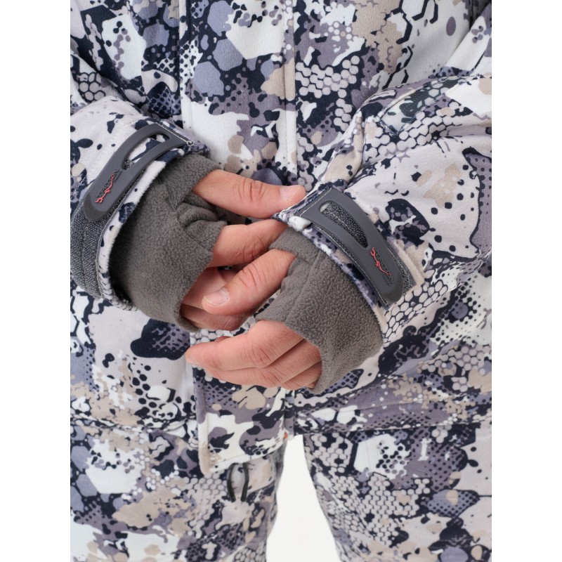 Костюм мужской Triton Gear PRO -45, ткань Вельбоа, белый камуфляж, размер 60-62, 170-176 см