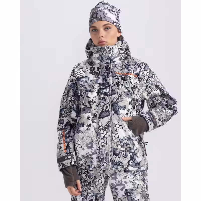 Костюм женский Triton Gear Pro-15, ткань Вельбоа, белый, размер 48-50, 158-164 см