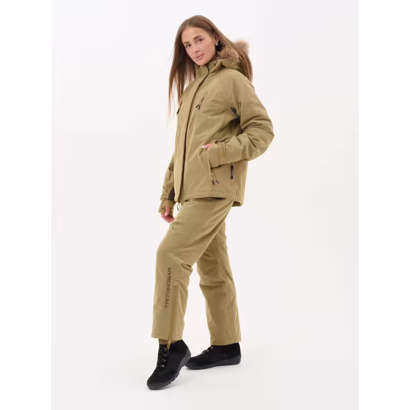 Костюм женский Triton Gear Smart Fox Pro -30 2023, ткань финляндия, бежевый, размер 44-46, 170-176 см