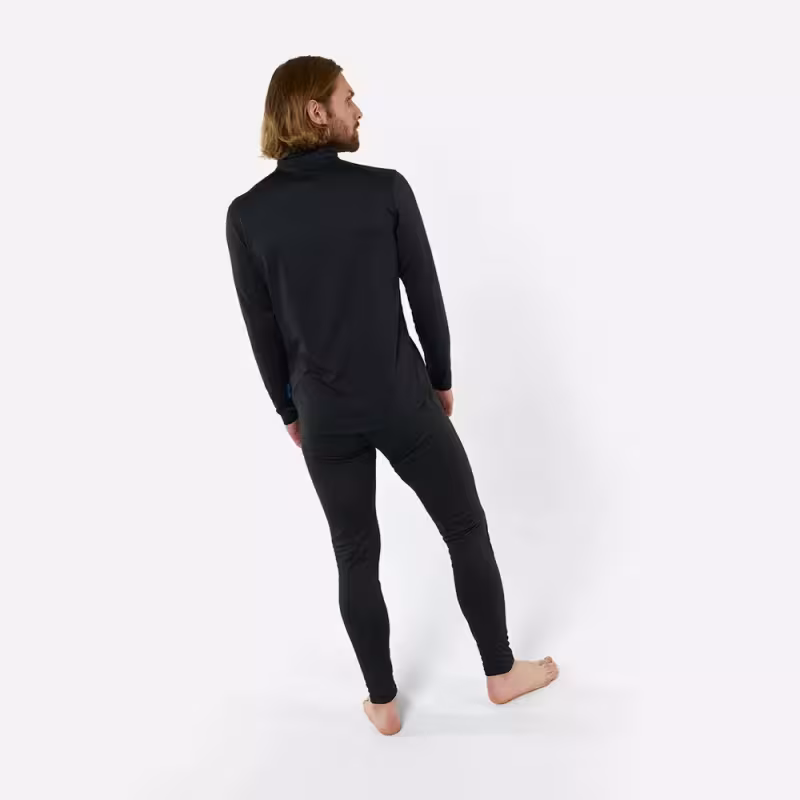 Комплект термобелья мужской Finntrail Thermo Zip 6306 Black, черный, размер XXL