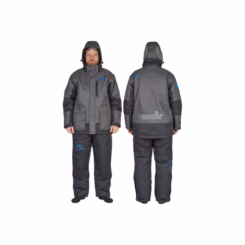 Костюм мужской плавающий зимний Norfin Apex 2, Nortex Breathable, серый, размер XL, 174-176 см