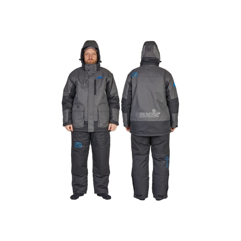 Костюм мужской плавающий зимний Norfin Apex 2, Nortex Breathable, серый, размер XL, 174-176 см