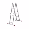 Стремянка шарнирная двухсторонняя Krause Corda 085009, 4 секции, 3 ступени, 2.95-4.4 м