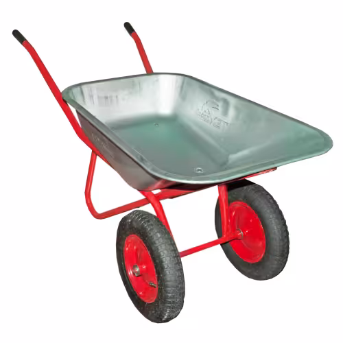 Тачка строительная двухколесная БТМ/Garden King, 118 л, 250 кг