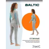 Комплект термобелья женский Dragonfly Baltic - Gray 2023, серый/бирюзовый, размер L