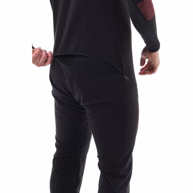 Полукомбинезон мужской Dragonfly, ткань Windstopper/флис, черный, размер S, 170 см