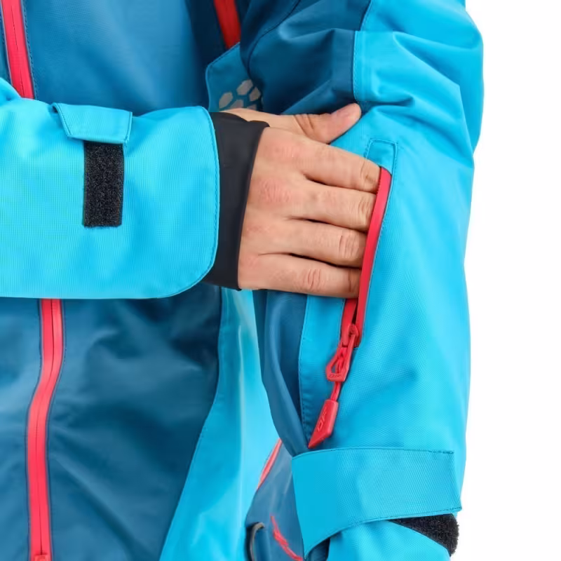 Комбинезон мужской Dragonfly Extreme 2.0 Man Baltic 2024, мембрана, Dark Ocean, синий/голубой, утепленный, размер S, 170 см