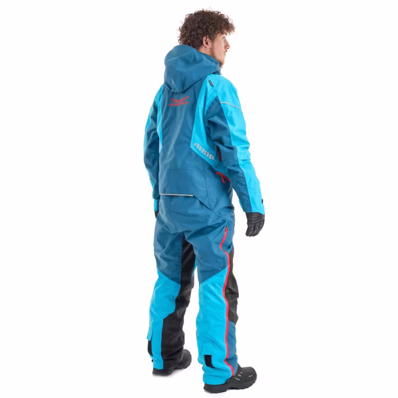 Комбинезон мужской Dragonfly Extreme 2.0 Man Baltic 2024, мембрана, Dark Ocean, синий/голубой, утепленный, размер M, 176 см