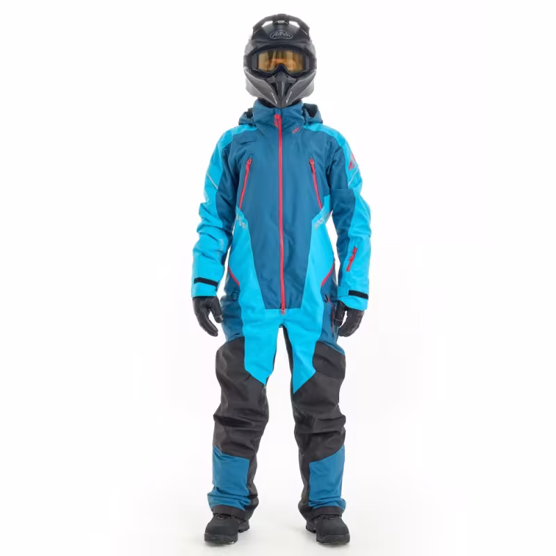 Комбинезон мужской Dragonfly Extreme 2.0 Man Baltic 2024, мембрана, Dark Ocean, синий/голубой, утепленный, размер L, 182 см